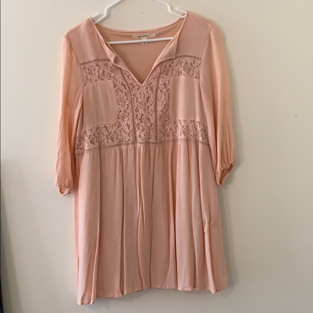 pinky/orange dress!!